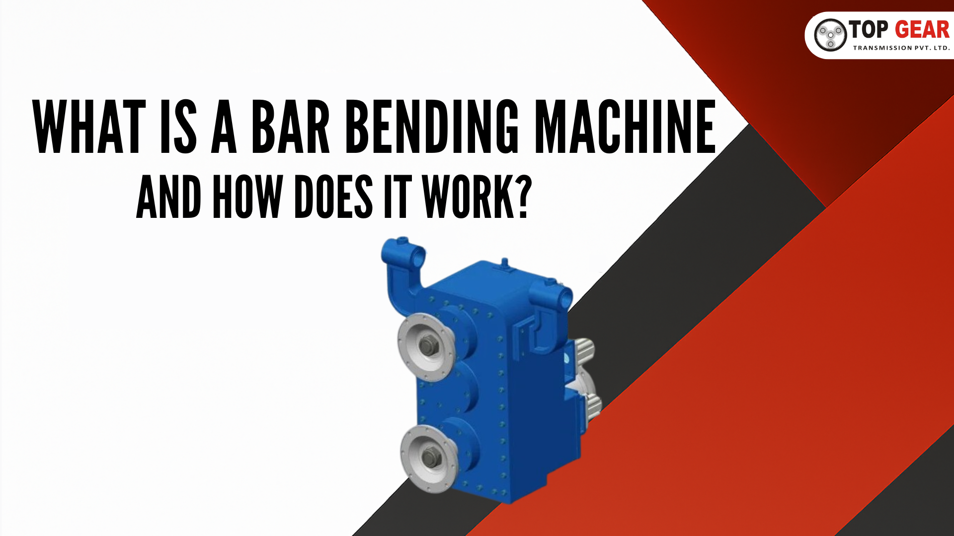 bar bending machine