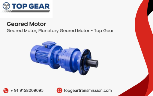 Geared motor