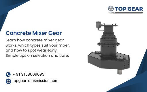 Concrete Mixer Gear